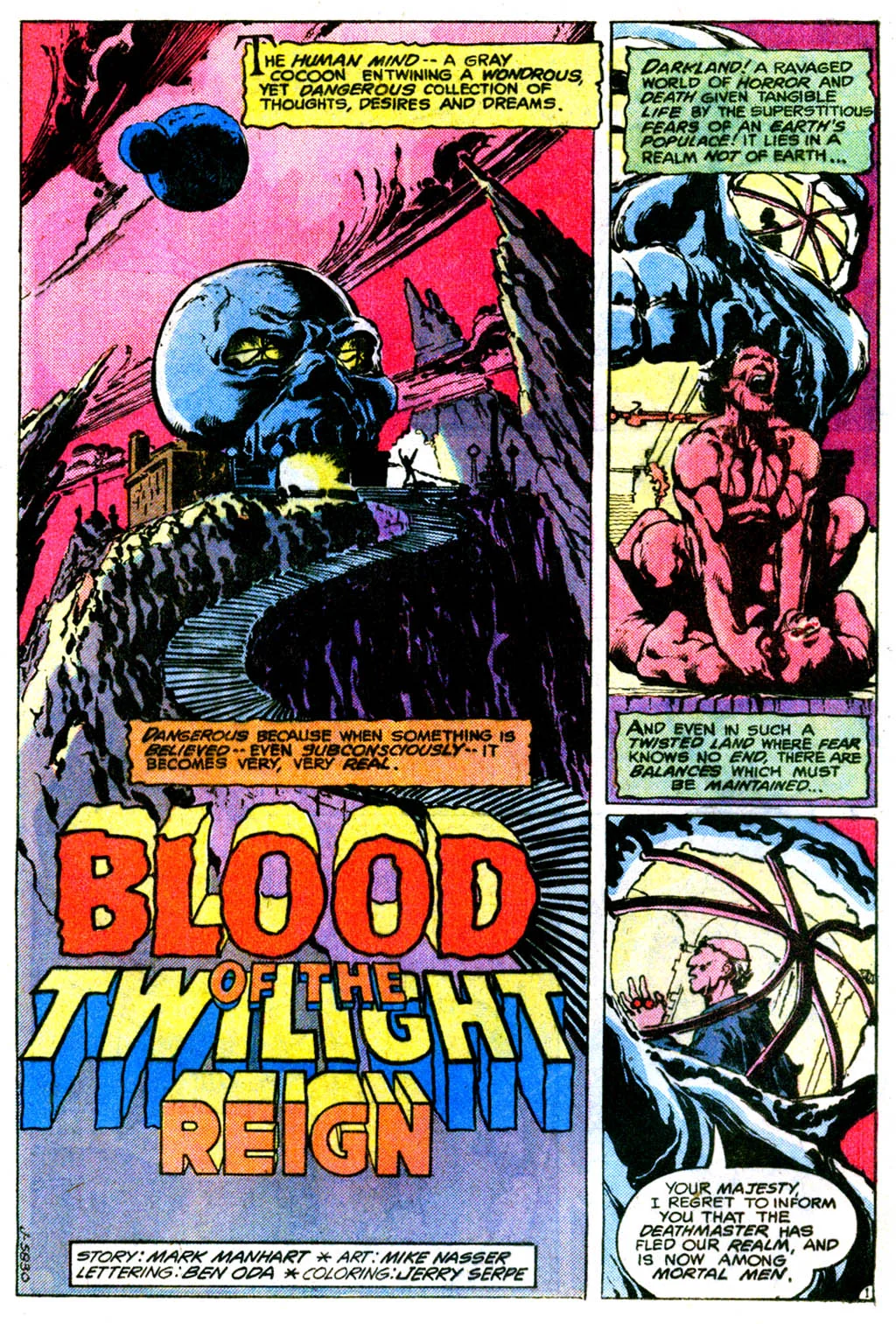 House of Mystery (1958) #276 pg.12, art by Mike Nasser.