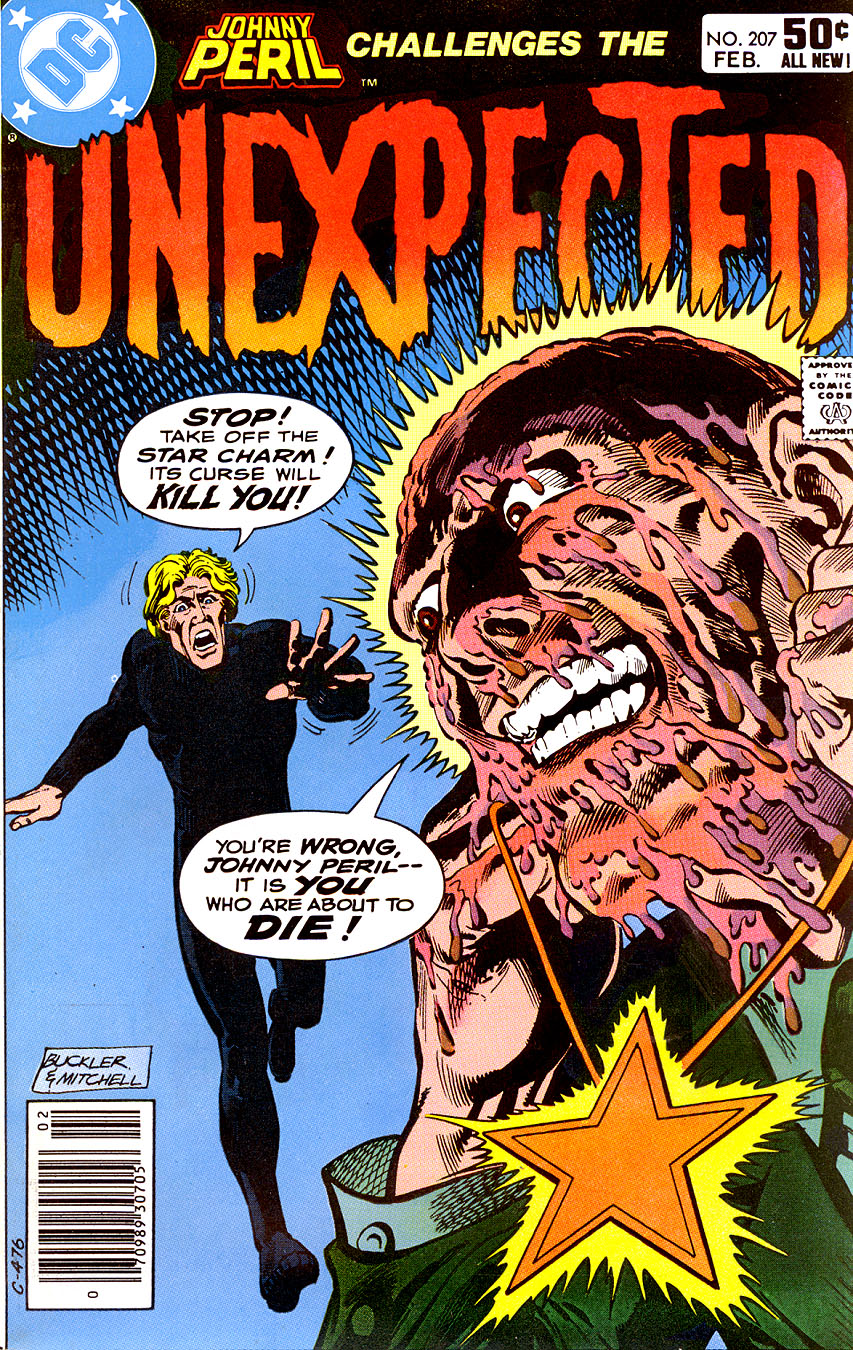 Unexpected (1968) #207, cover penciled by Rich Buckler & inked by Steve Mitchell.