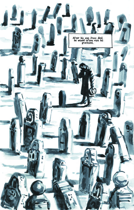 Krigstein: A Graphic Novel - Sample Page 9, art & story by Joe D’Esposito.