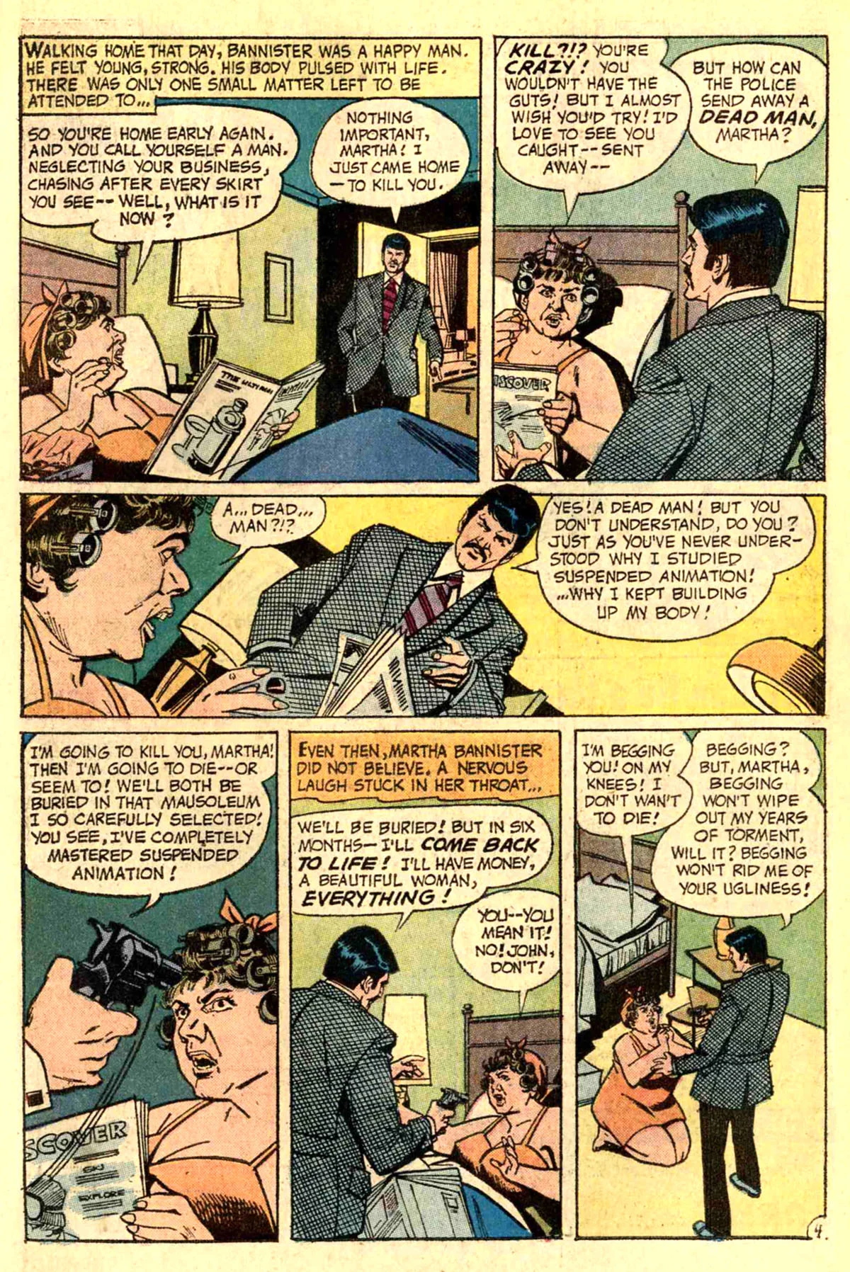 House of Mystery (1951) #210 pg25, art by Jose Delbo.