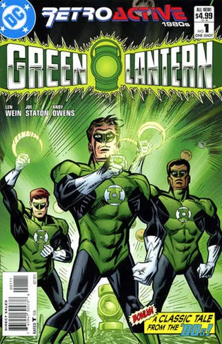 DC Retroactive: Green Lantern (2011) #1 cover by Joe Staton.