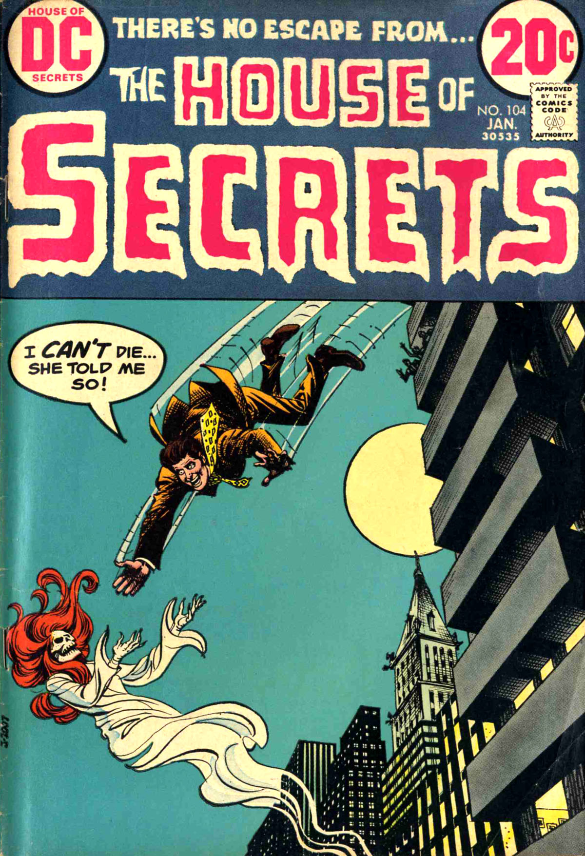 House of Secrets (1956) #104, cover by Nick Cardy.