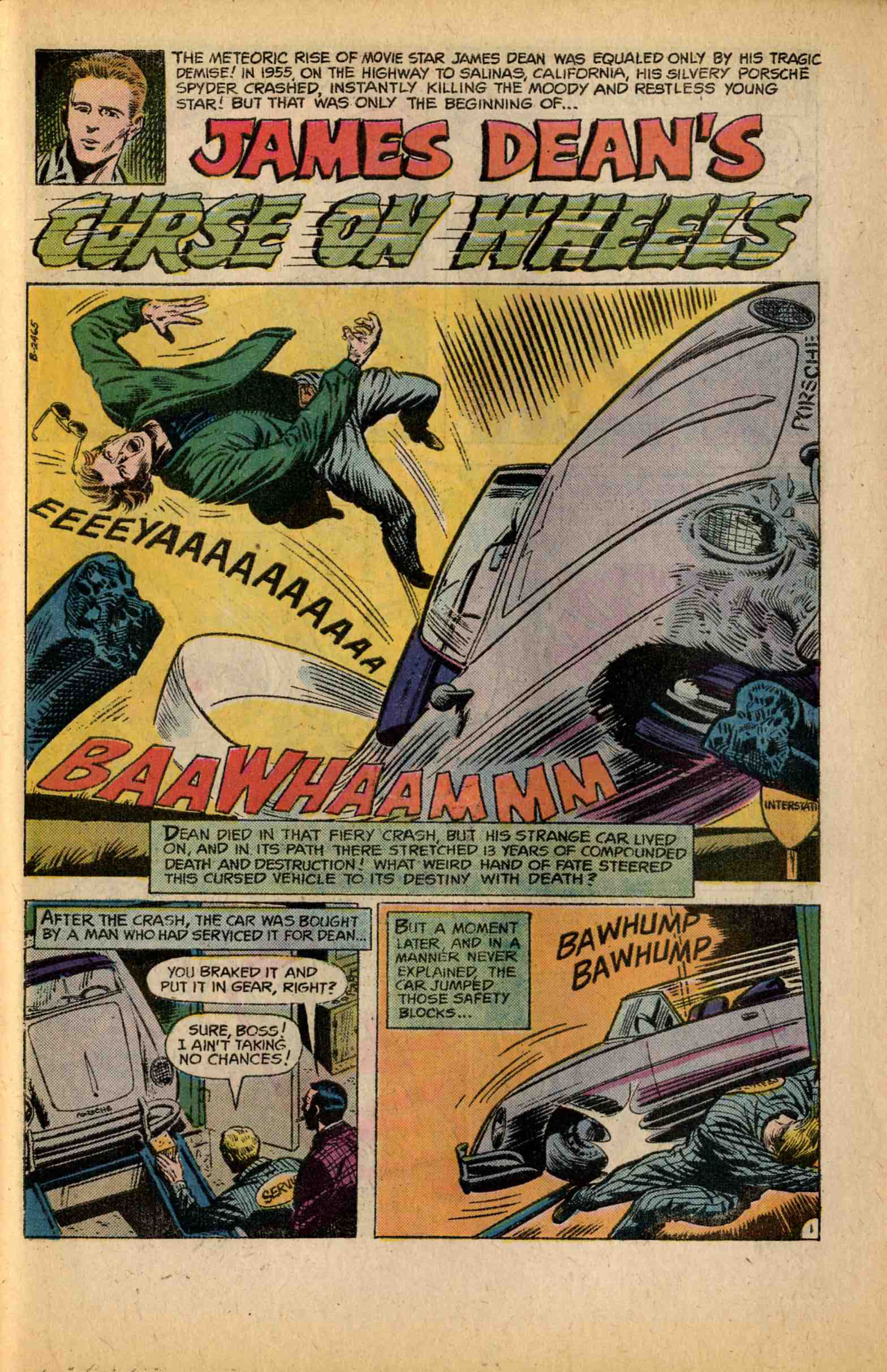 Ghosts (1971) #44 pg28, art by John Calnan.