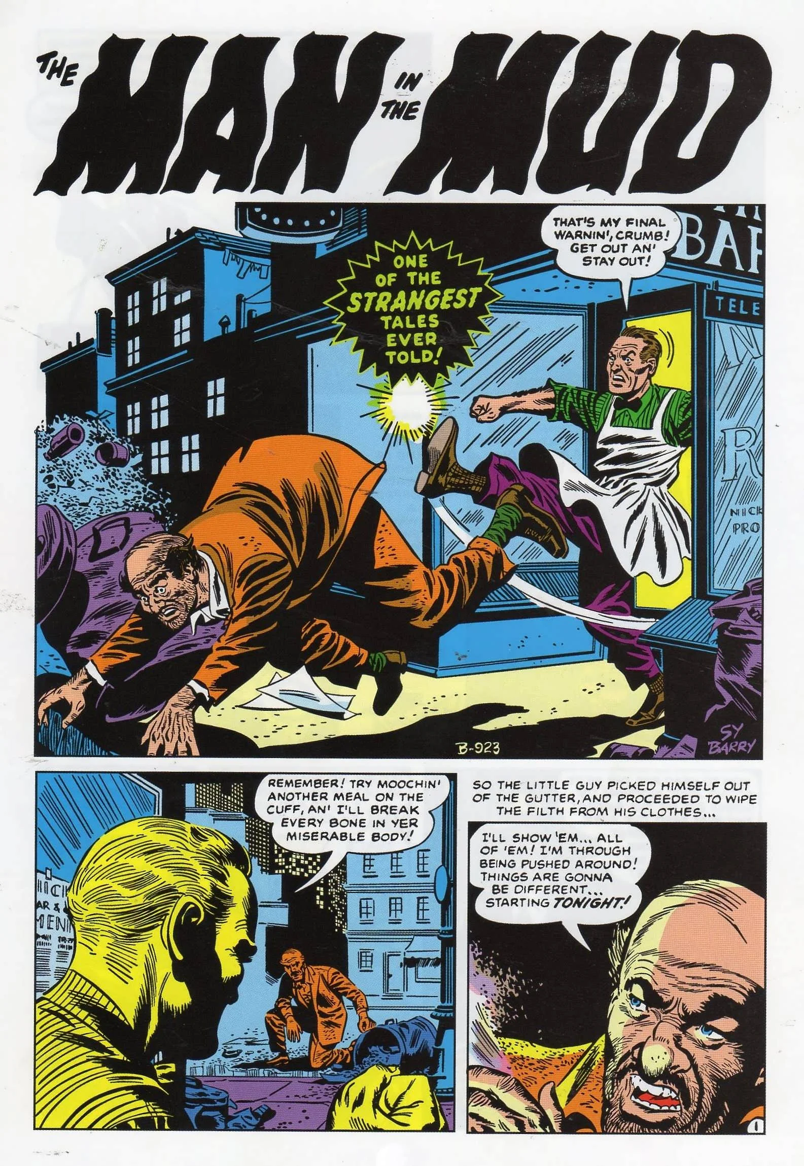 Strange Tales (1951) #16 pg9, art by Sy Barry.