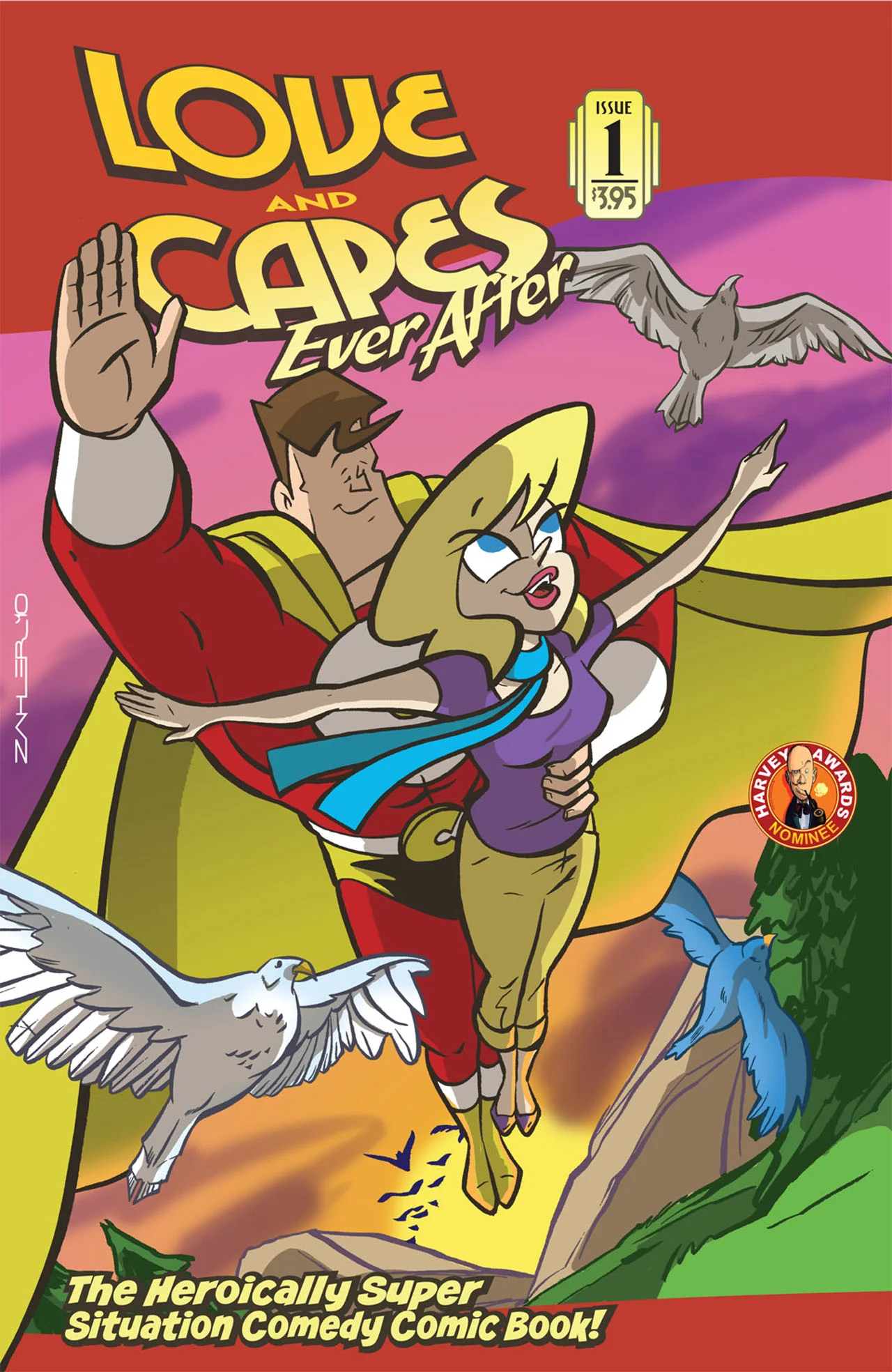 Love and Capes: Ever After (2011) #1 by Thom Zahler.
