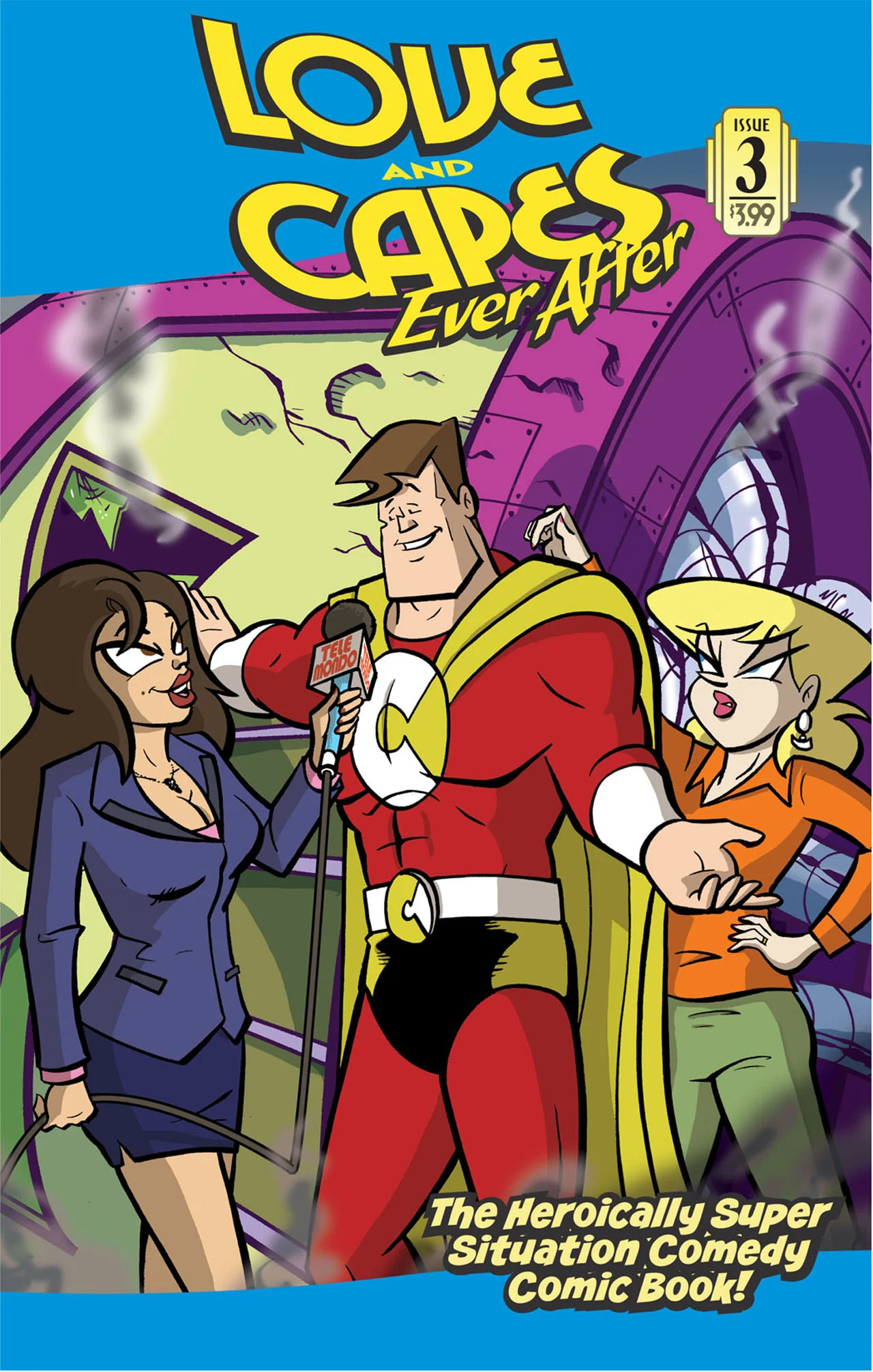 Love and Capes: Ever After (2011) #3 by Thom Zahler.