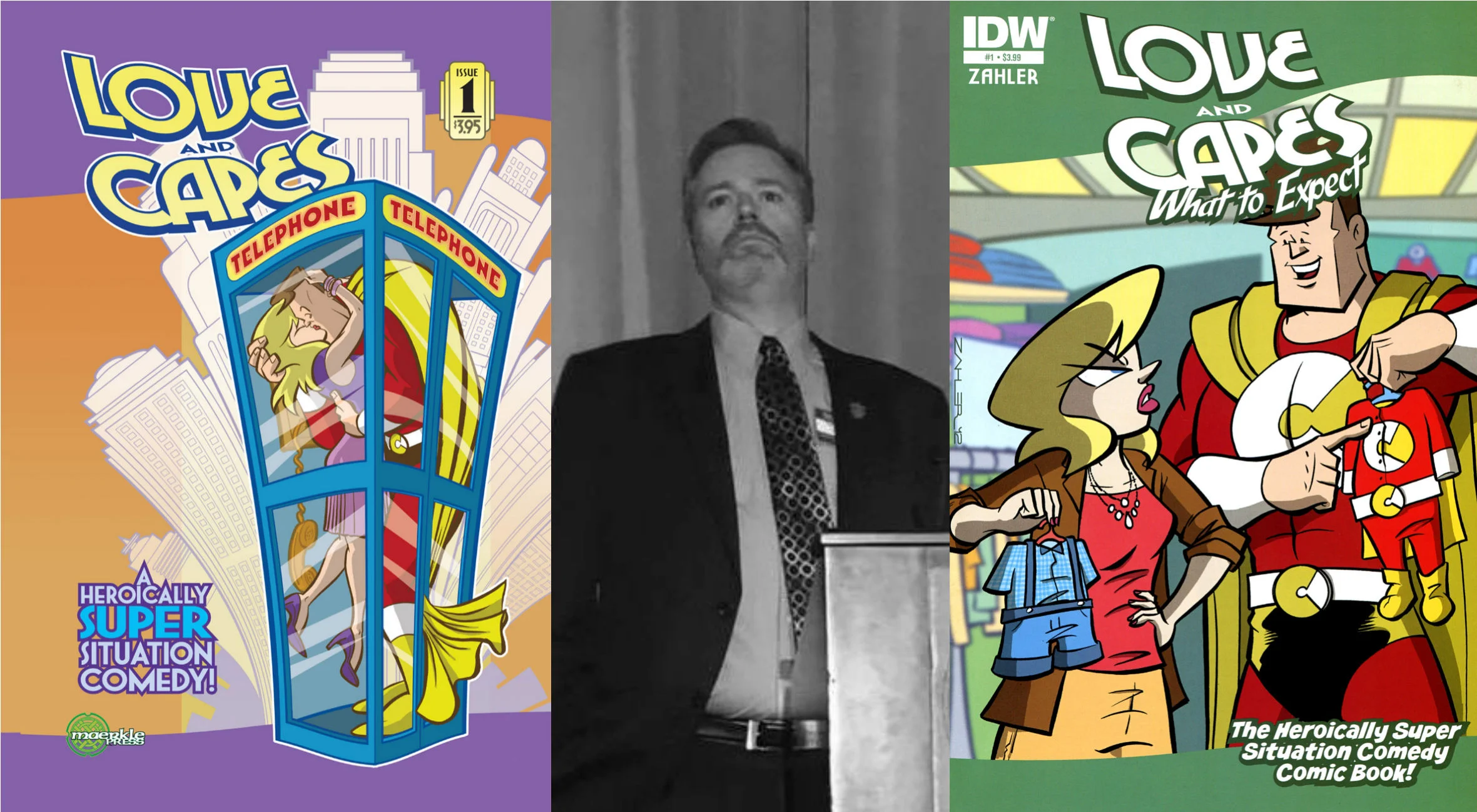 An Interview With Thom Zahler - Making Comics With Love (and Capes)