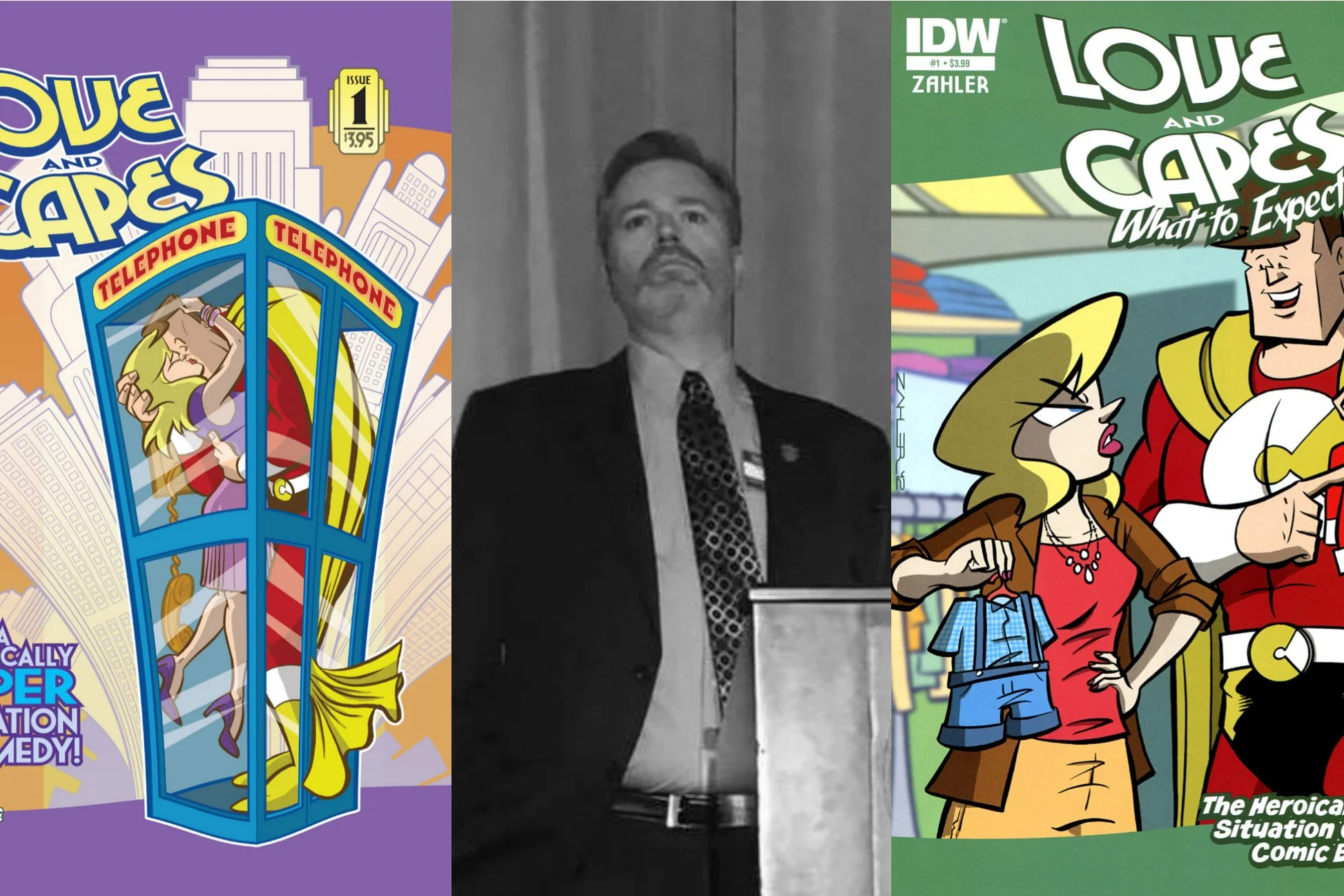 An Interview With Thom Zahler - Making Comics With Love (and Capes) Written by Bryan Stroud