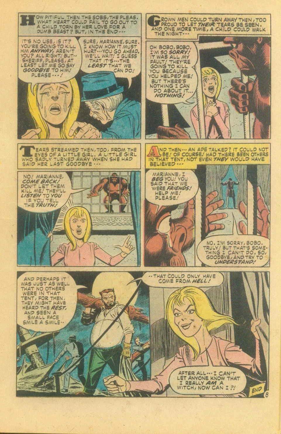 House of Secrets (1956) #139 pg8, penciled by Steve Ditko & inked by Mike Royer.