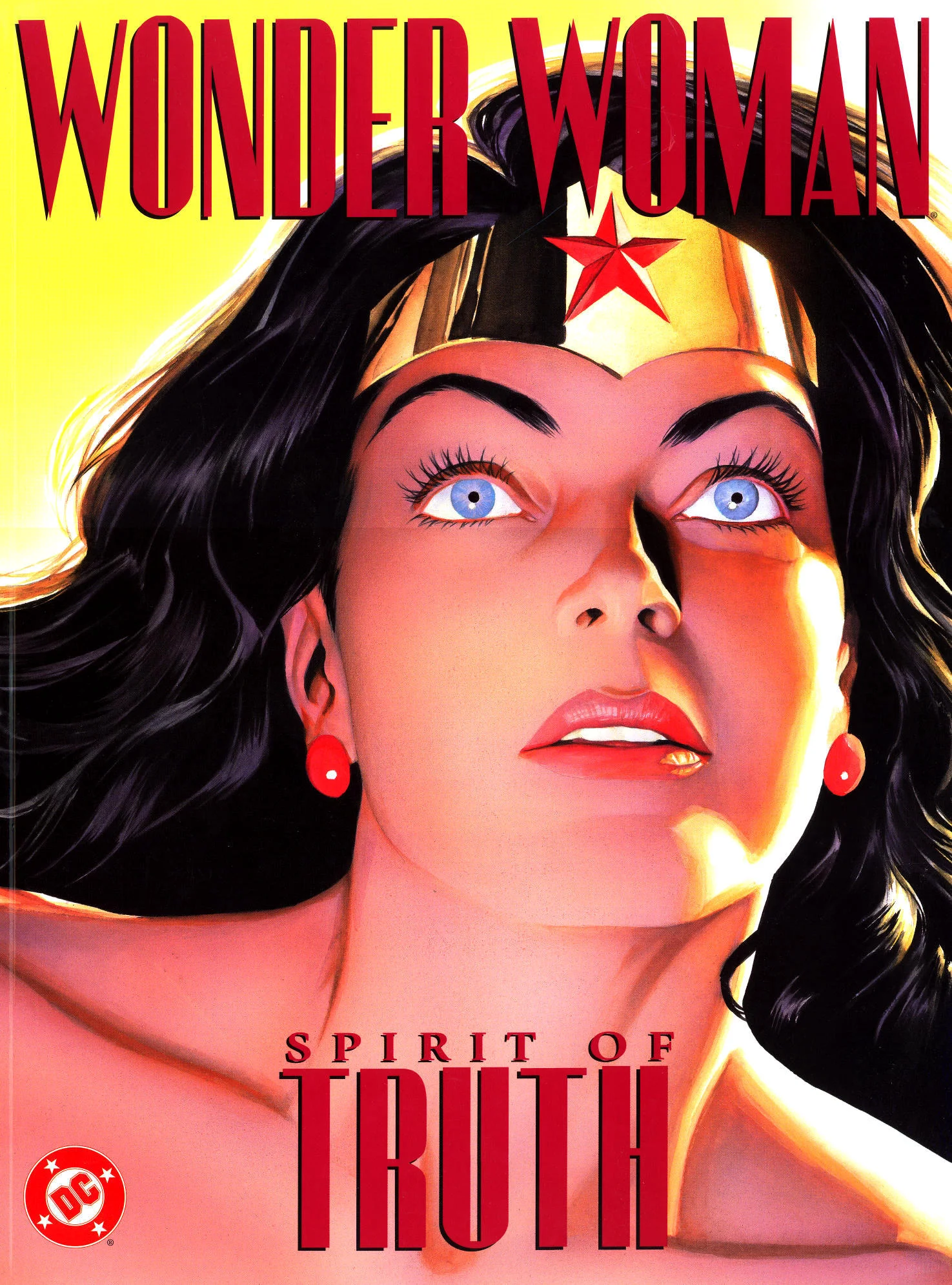 Wonder Woman: Spirit Of Truth (2001) #1, cover by Alex Ross.