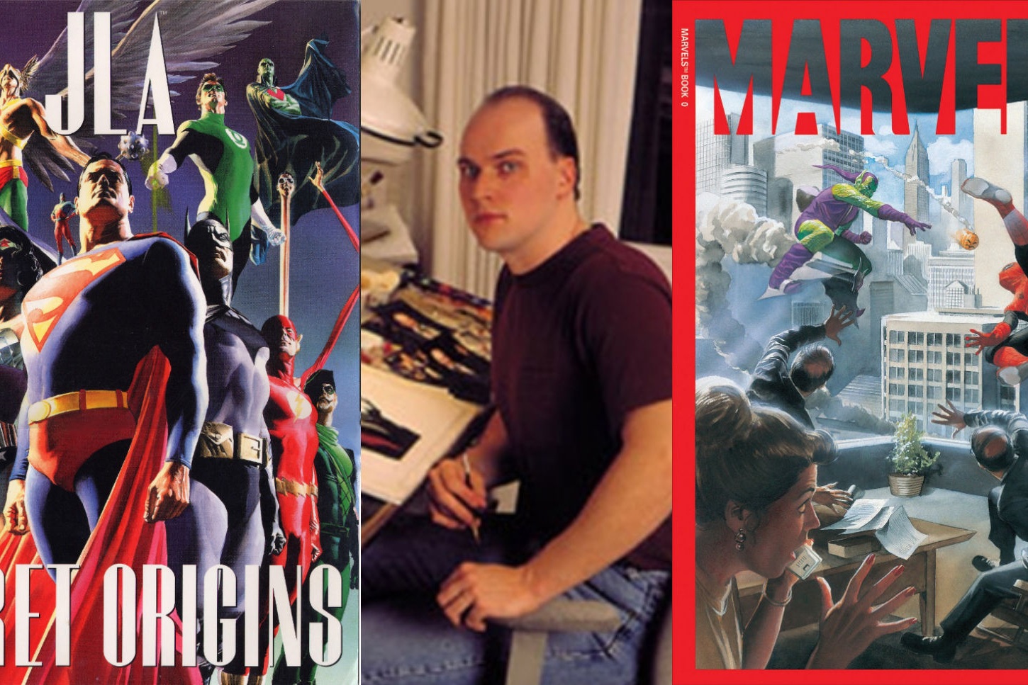 An Interview With Alex Ross - Martian Manhunter and Other Influences Written by Bryan Stroud