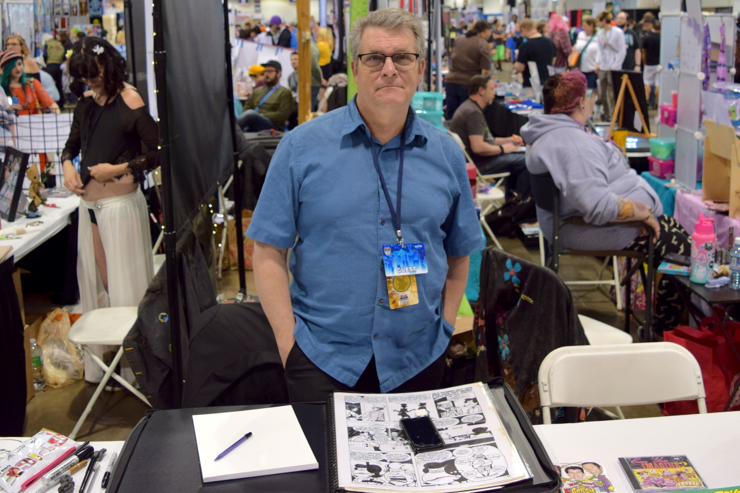 Peter Bagge in Denver, June 2019.