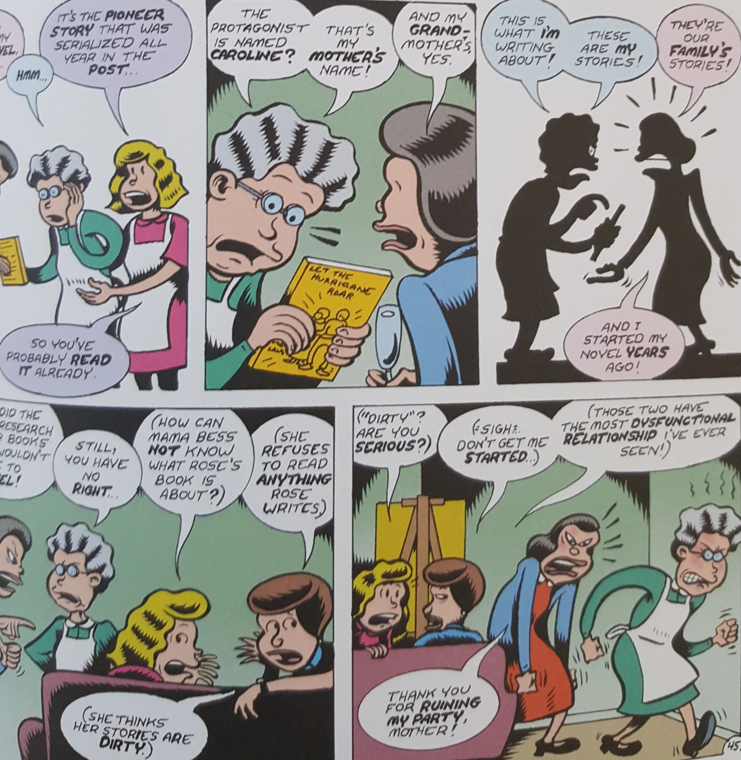 Credo: The Rose Wilder Lane Story (2019) p.45, by Peter Bagge.