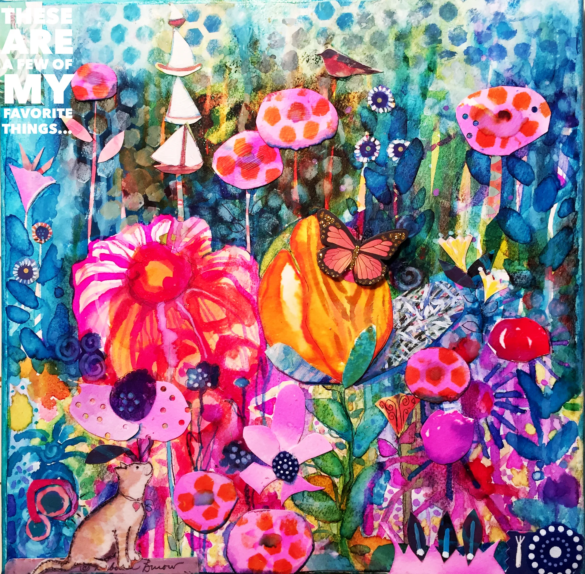 ART NIGHT PAINTING CLASS--WATERCOLOR AND COLLAGE