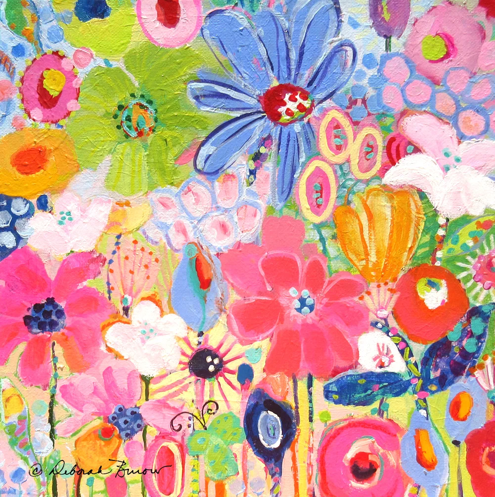 BLUE DAISY FLOWER GARDEN- ORIGINAL.jpg