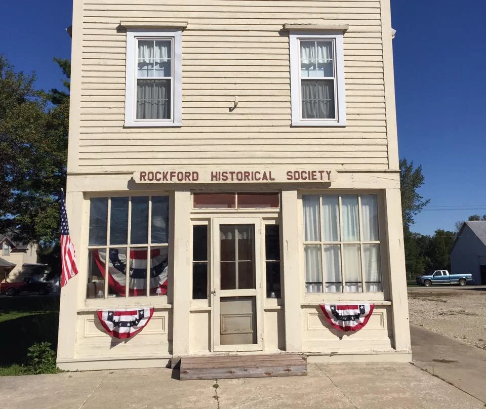 Many little towns have their historical centers or museums, like Rockford, Iowa