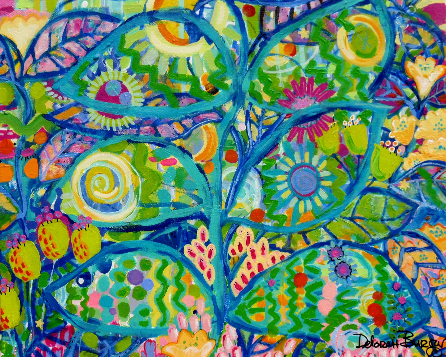 Blue Fish Forest