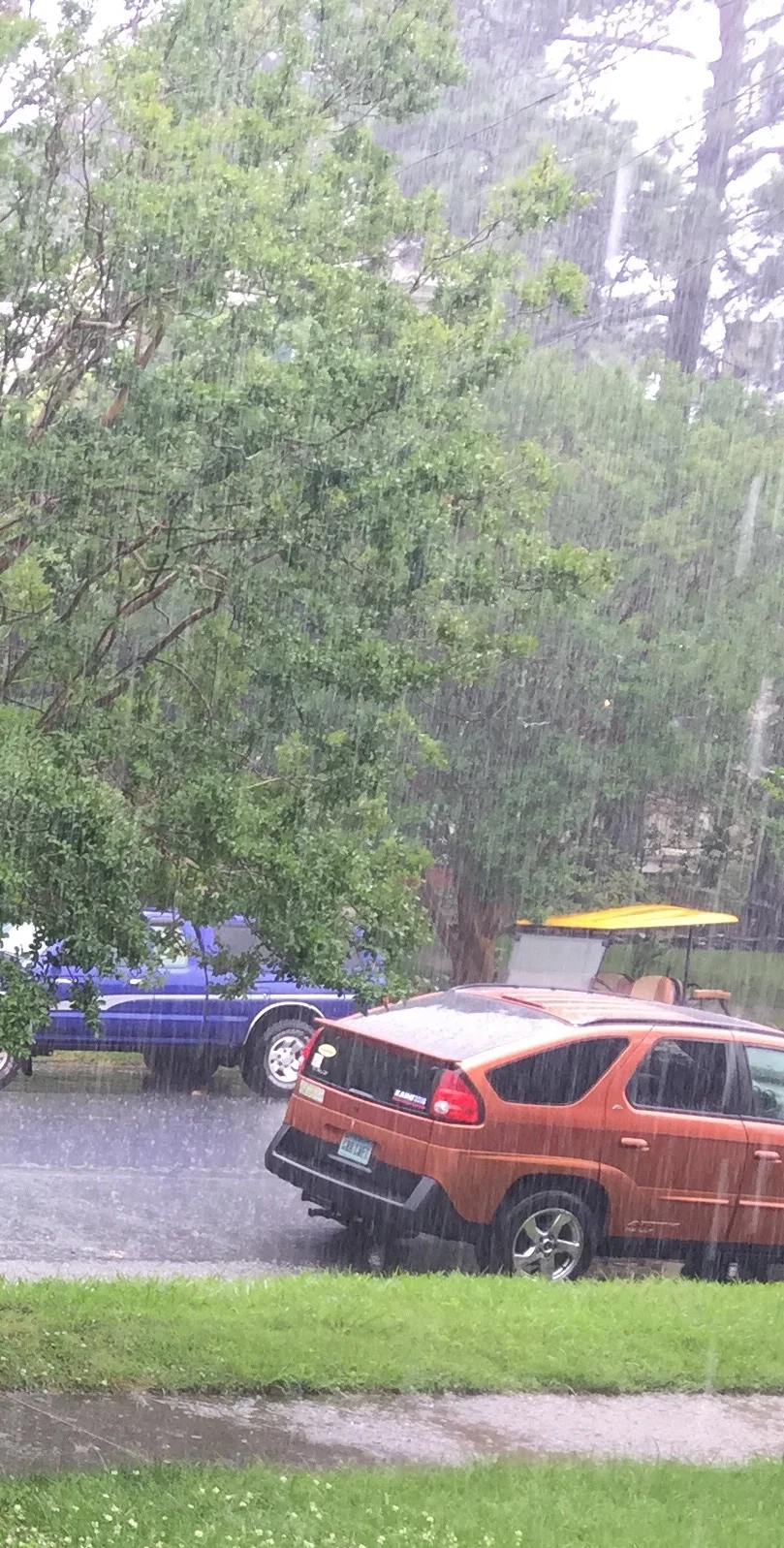 pouring