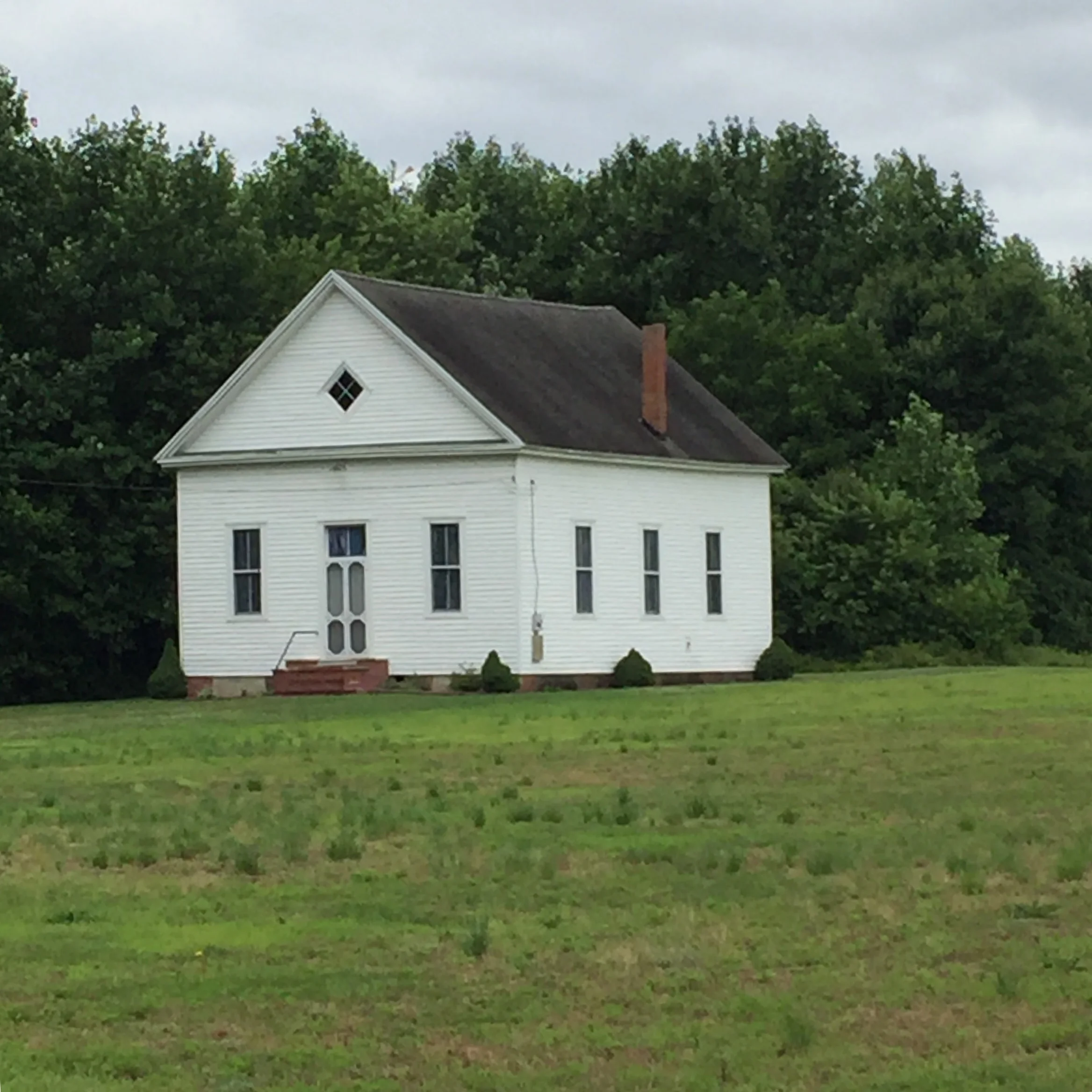 Tiny, simple churches, were all along the peaceful roads. 