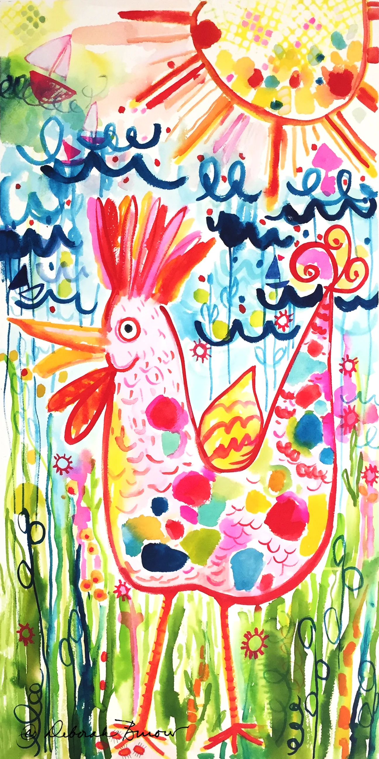 Whimsical Chicken