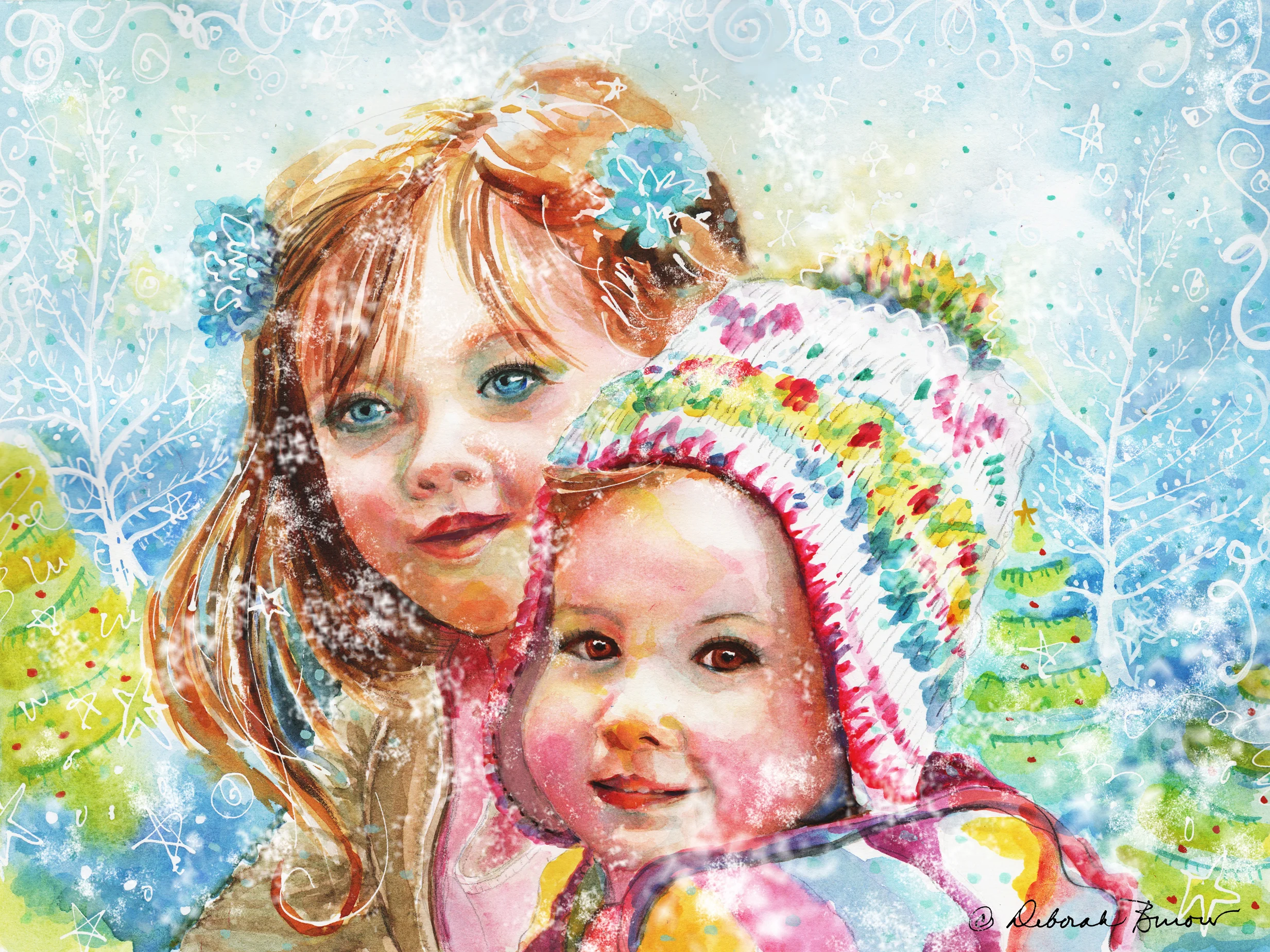 CC SNOW GIRLS 8x6 w SIG - SNOW FLAKES.jpg