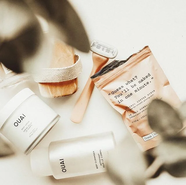 Self care essentials // @billie @theouai @frank_bod