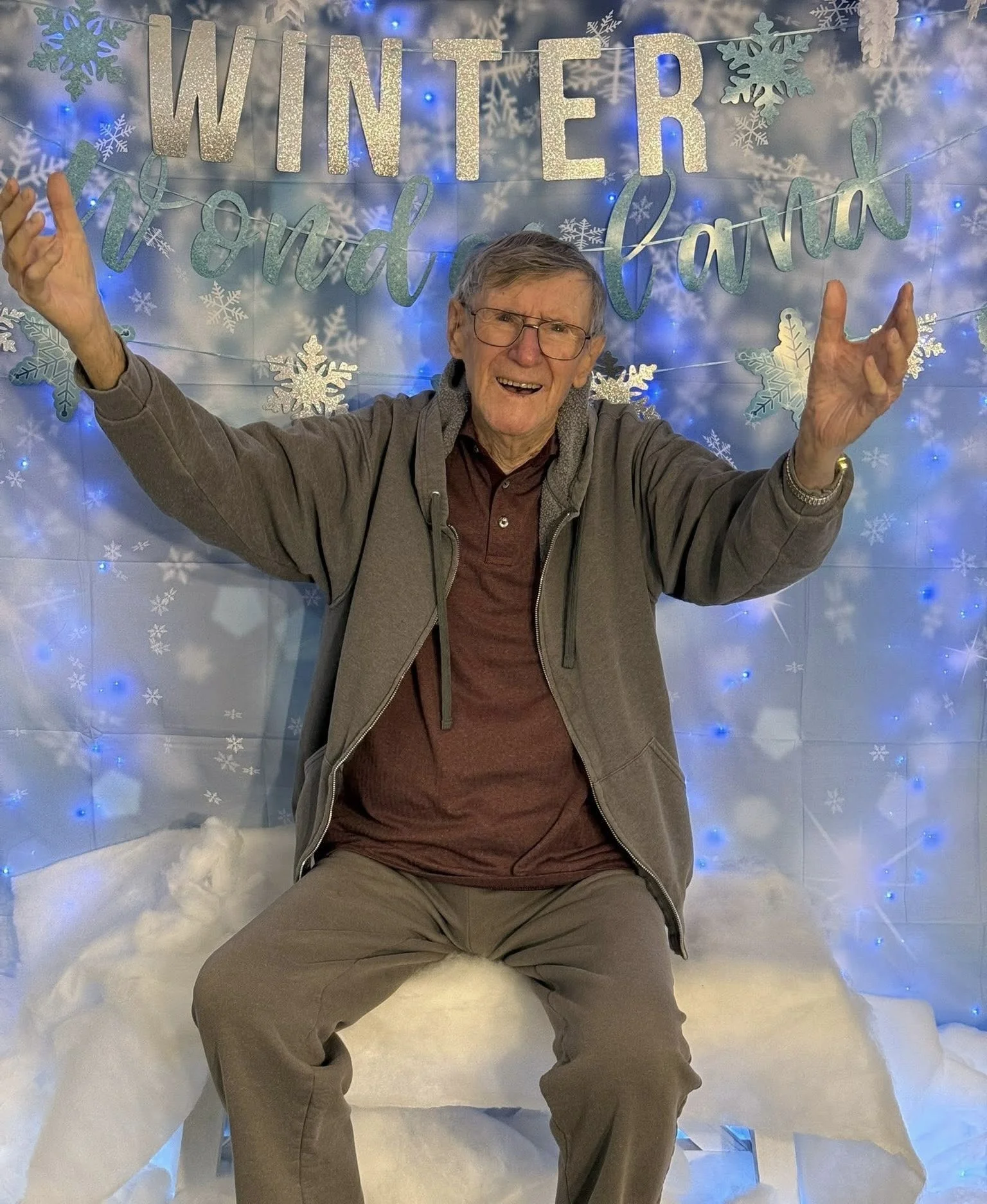 Winter is here!  Come drop by for some hot coco and a tour.