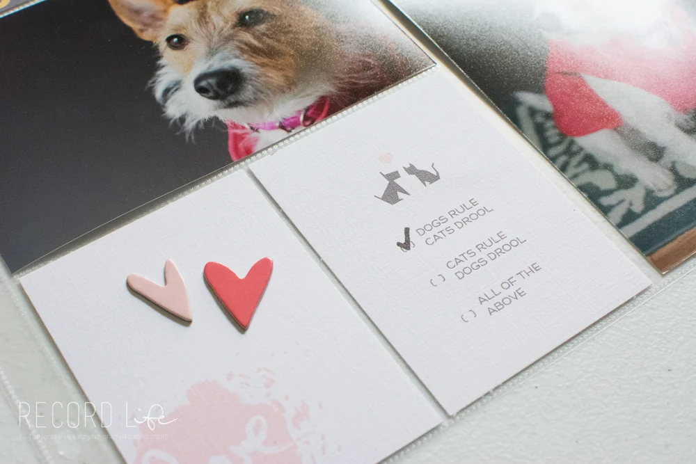 Heartbeat at My Feet by One Little Bird | Project Life 2015