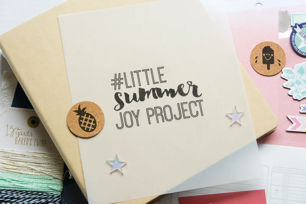#LittleSummerJOY Project | List of Supplies Using My Own Stash