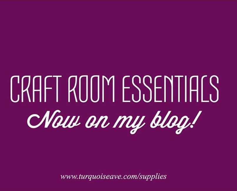 Craft Room Essentials: Workspace Wednesday Tour and Must Have Tools!