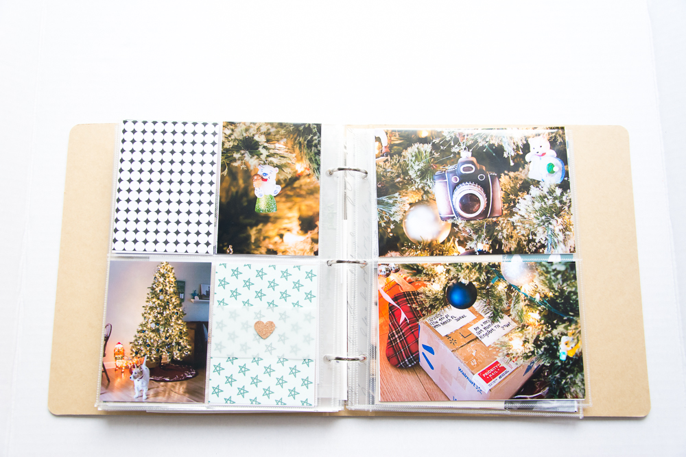  2015 December Daily® | A 6x8 Pocket Page Holiday pocket page scrapbook by Turquoise Avenue. Visit the post for a link to all products used! 