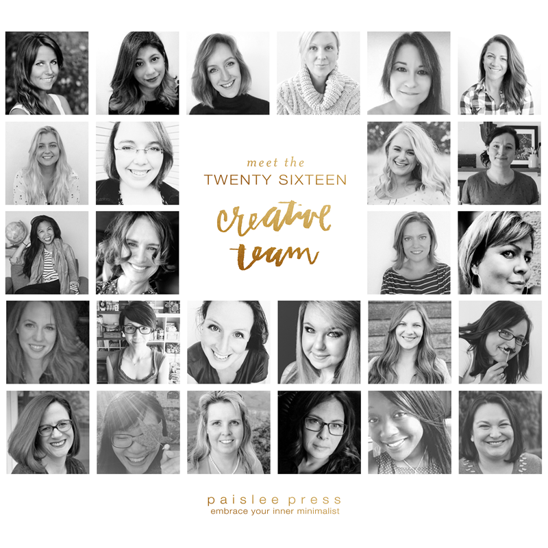 2016 Creative Team | Paislee Press