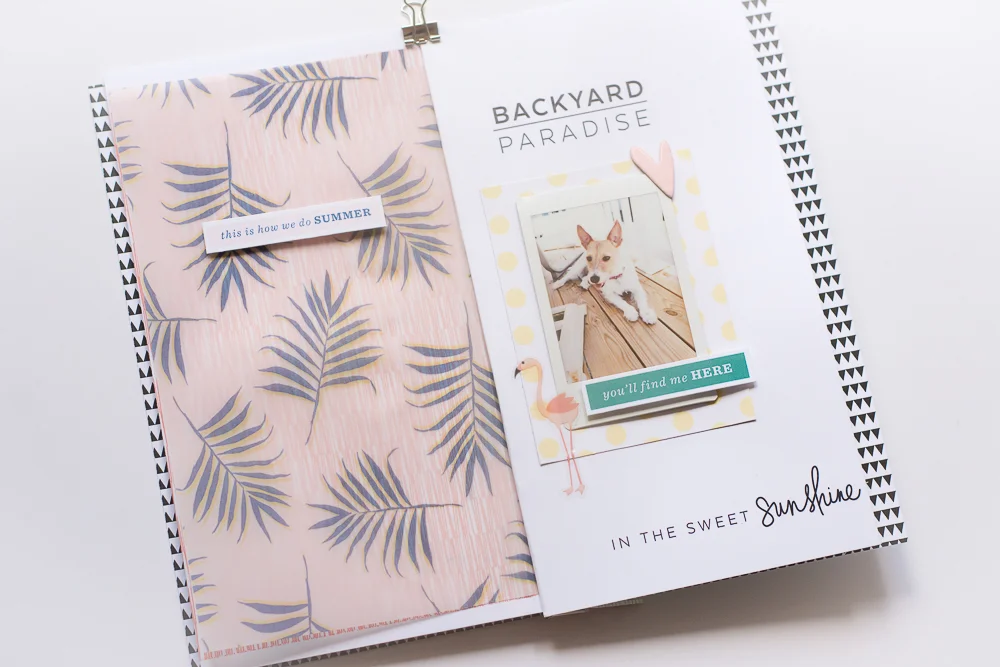 #LittleSummerJoy 2016 | A DIY Mini Album Celebrating Summer (via LittlePaperProjects.com) - Week 1