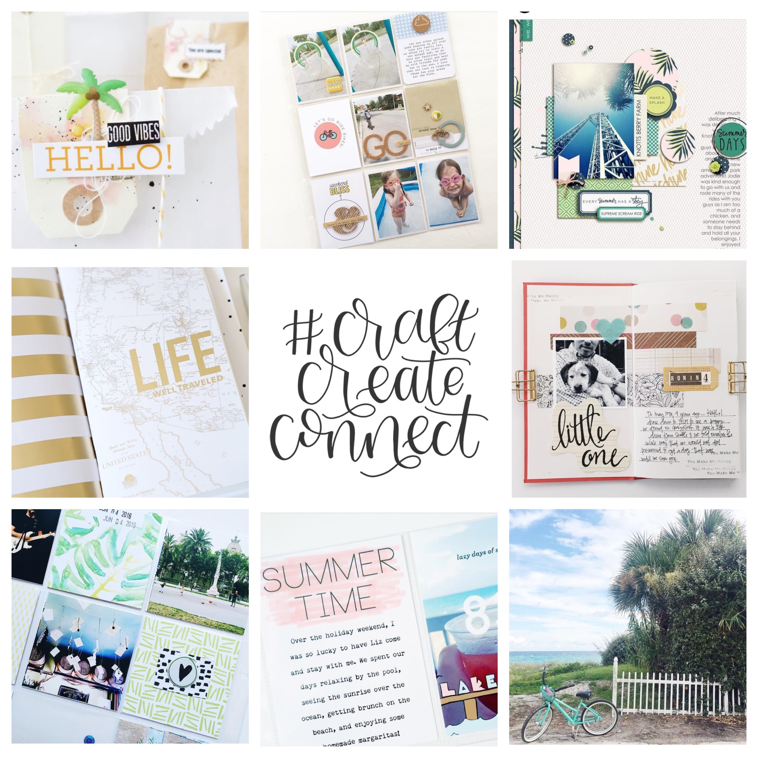 #CraftCreateConnect - Join the Instagram Movement! | Free Download from Alex Hunter Designs!