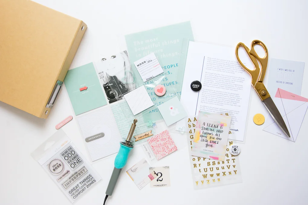 Studio Calico "Storyboard" Documenter Kit Workshop | Learn tips and techniques for creating fun pocket page scrapbook layouts and inserts!