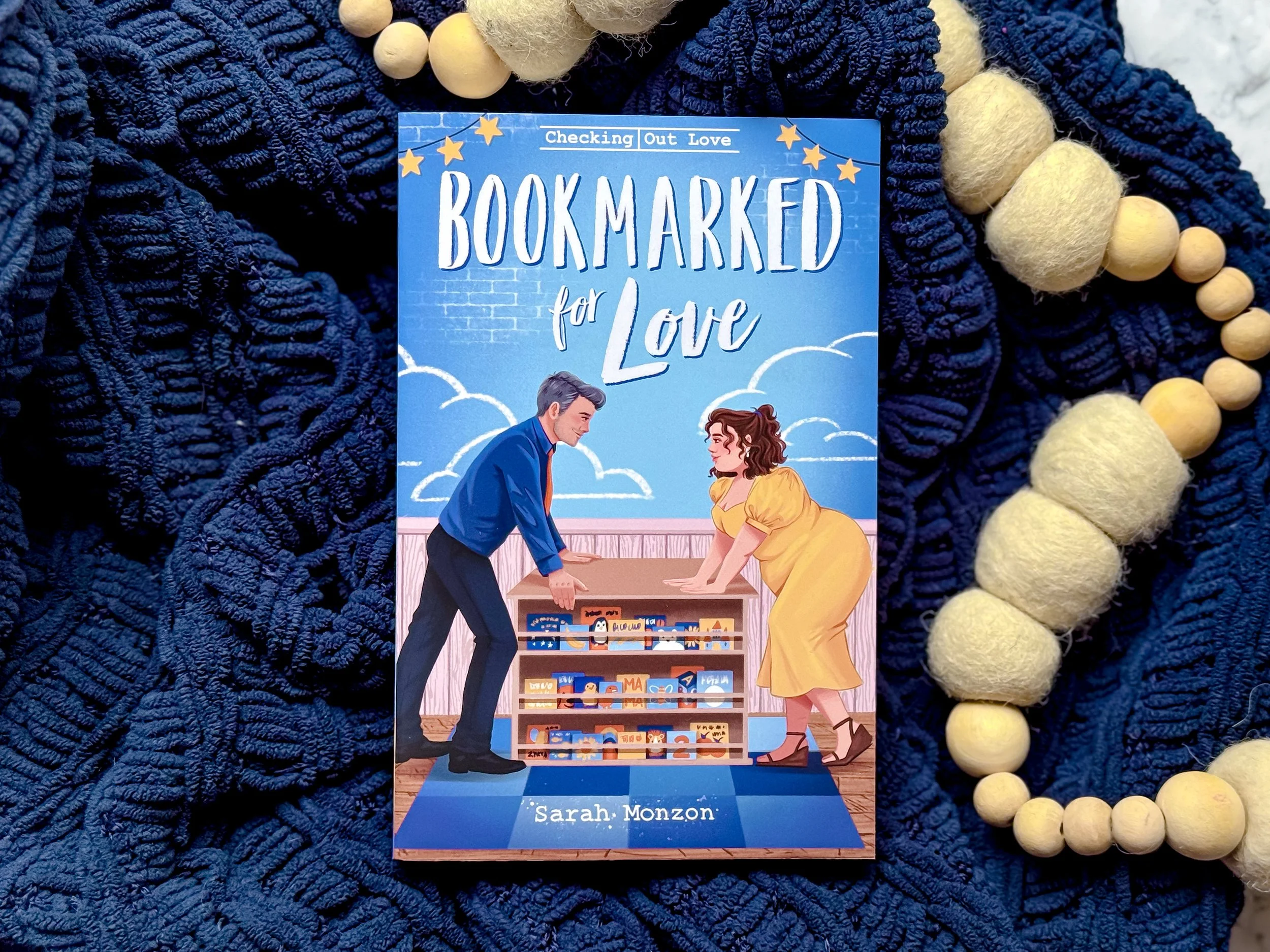 ★★★ Bookmarked for Love by Sarah Monzon | A Feel-Good, Bookish Themed Contemporary Romance!