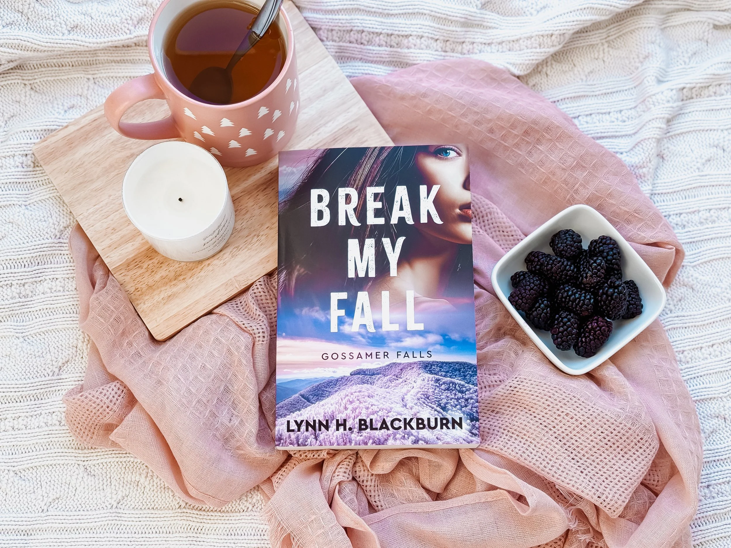 ★★★ Break My Fall by Lynn Blackburn, A Small, Mountain Town Romantic Suspense