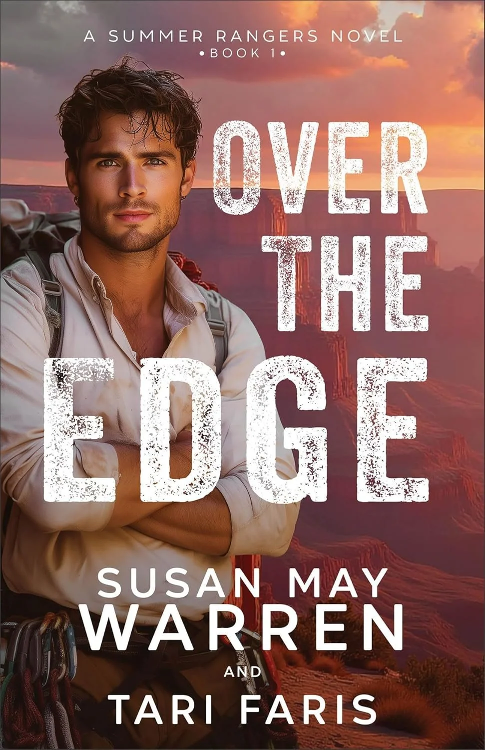 Cover Art Suspense Fiction Book Over The Edge Susan May Warren Tari Faris Grand Canyon Ranger