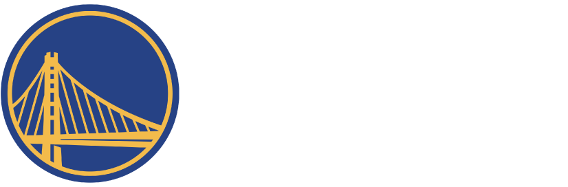 Logo of the Golden Gate Bridge in blue and yellow with text 'Golden Gate Bridge'