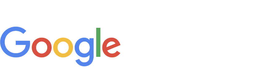 Google logo on a plain background.
