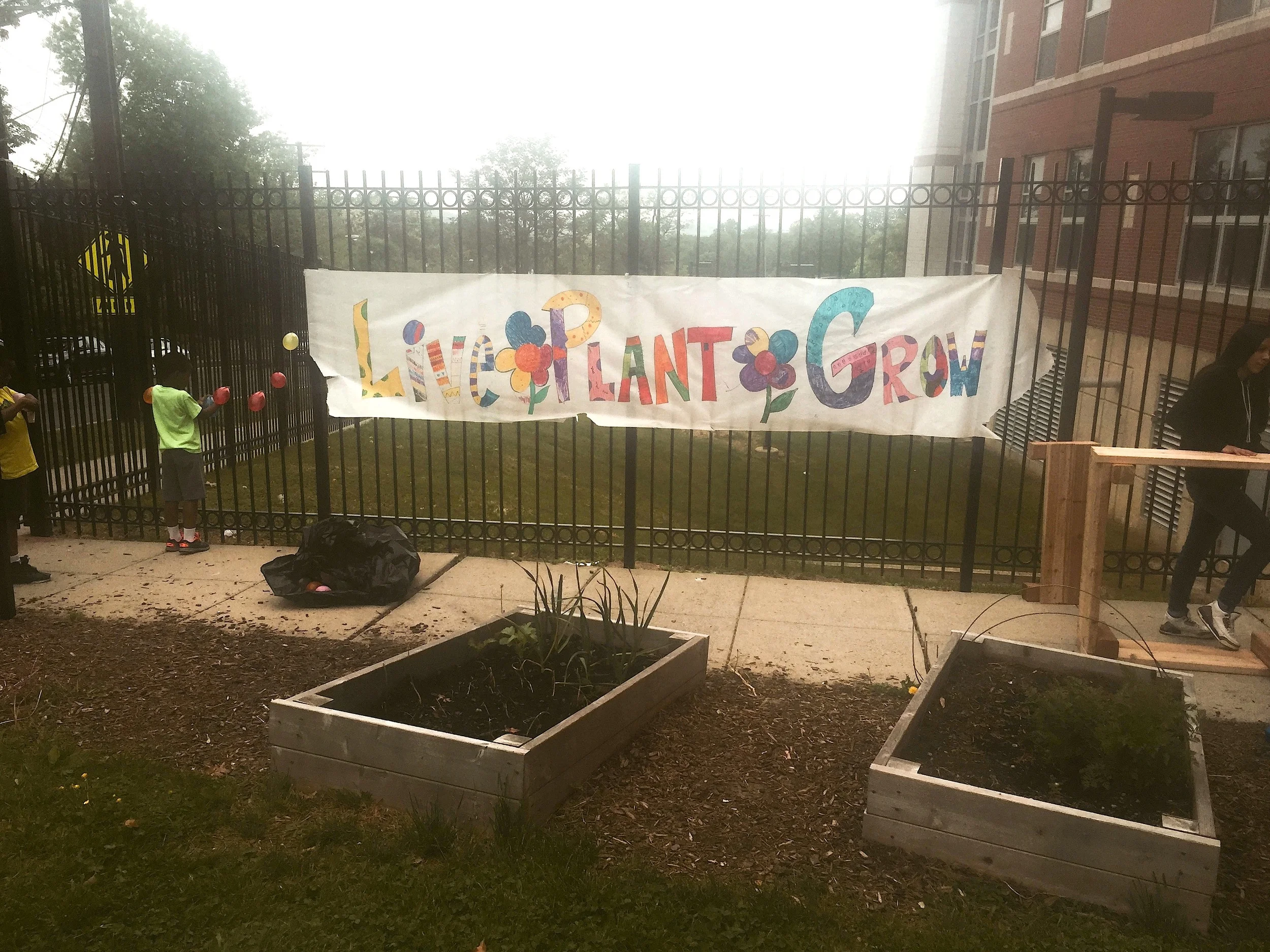 Fall Work Day at Randle Highlands Elementary