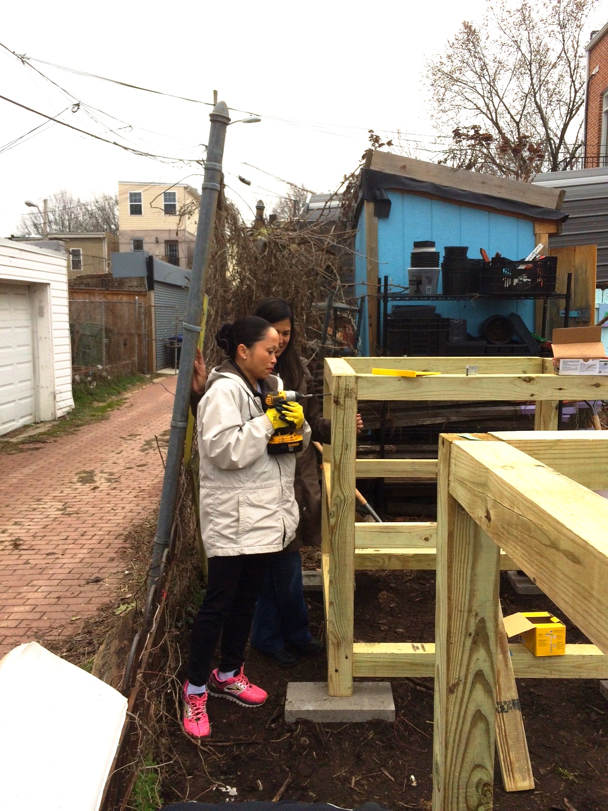 Spring Work Day at Marion! 