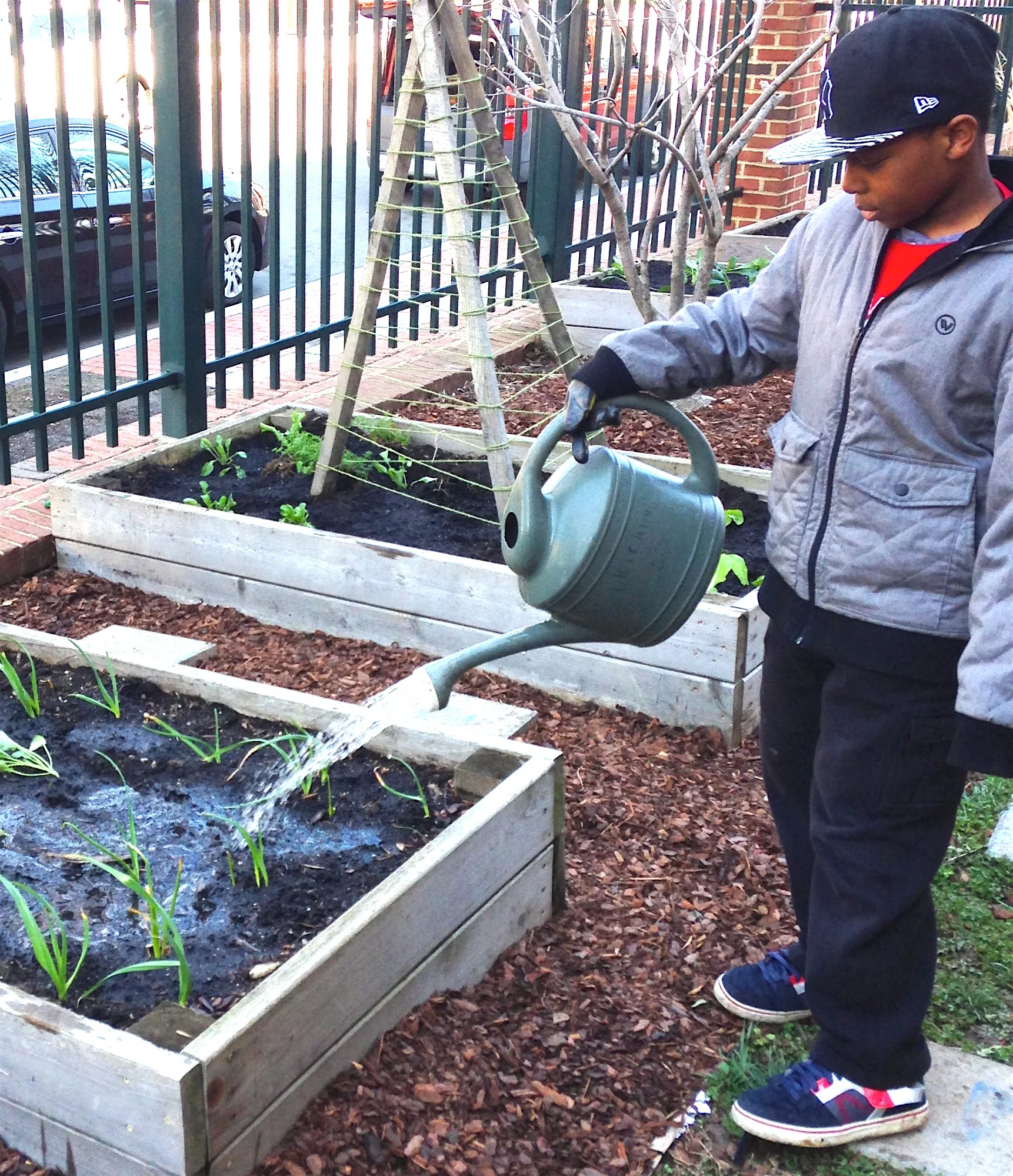 Spring Work Day at West Elementary!