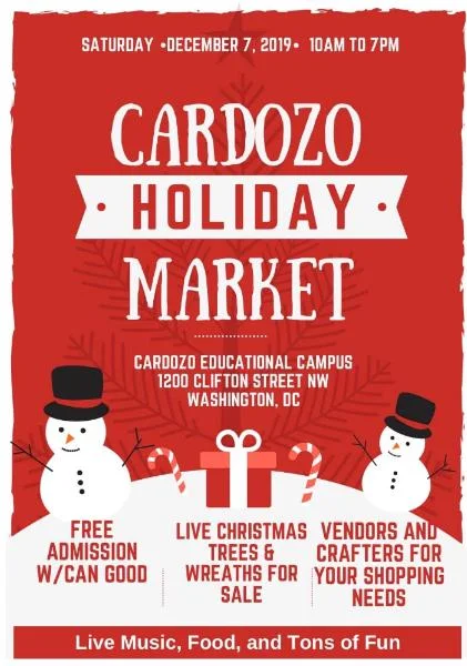 Cardozo Holiday Market!