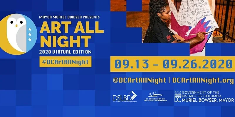 DC Art All Night Goes Virtual (9/13-9/26)!