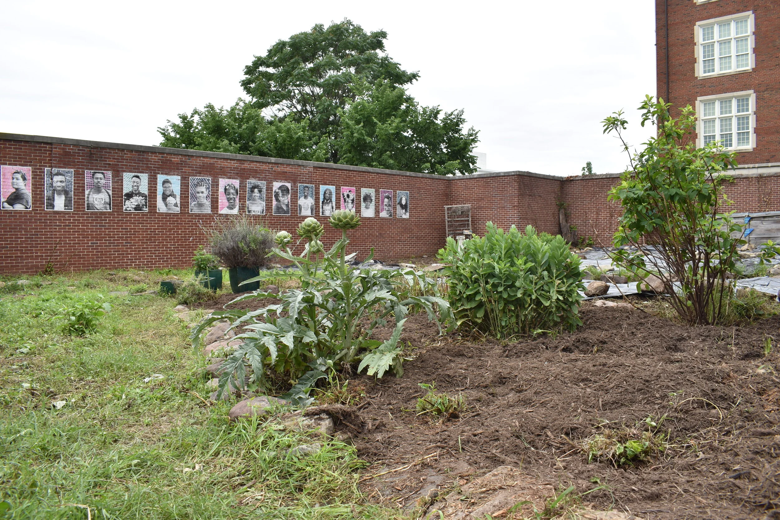 Volunteer Workday at the Eastern HS Garden