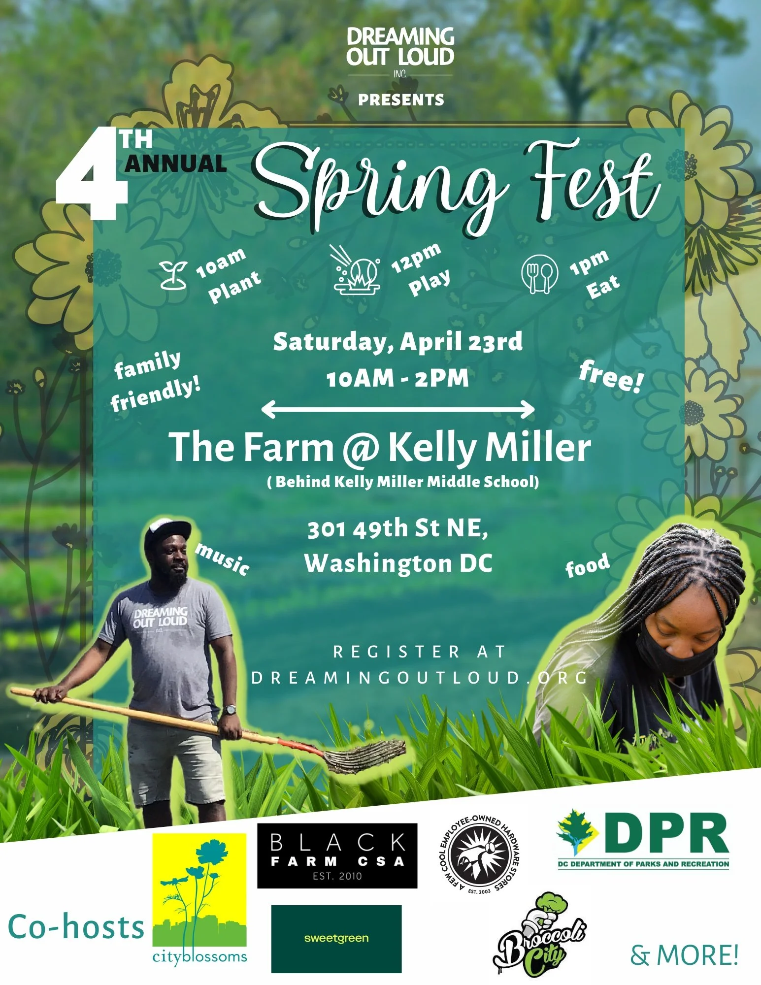 4th Annual Spring Fest at Kelly Miller!