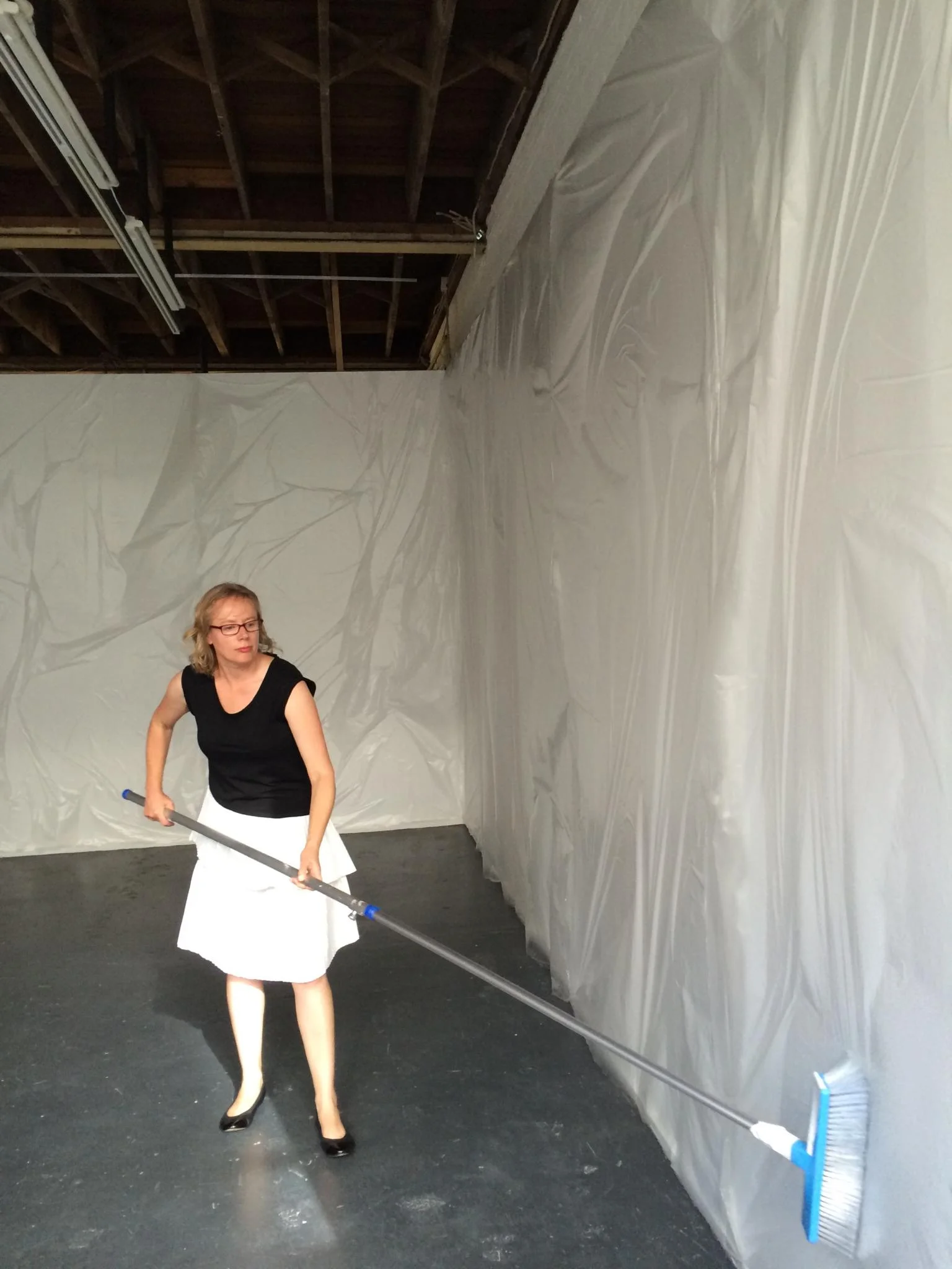 Opening night sweeping