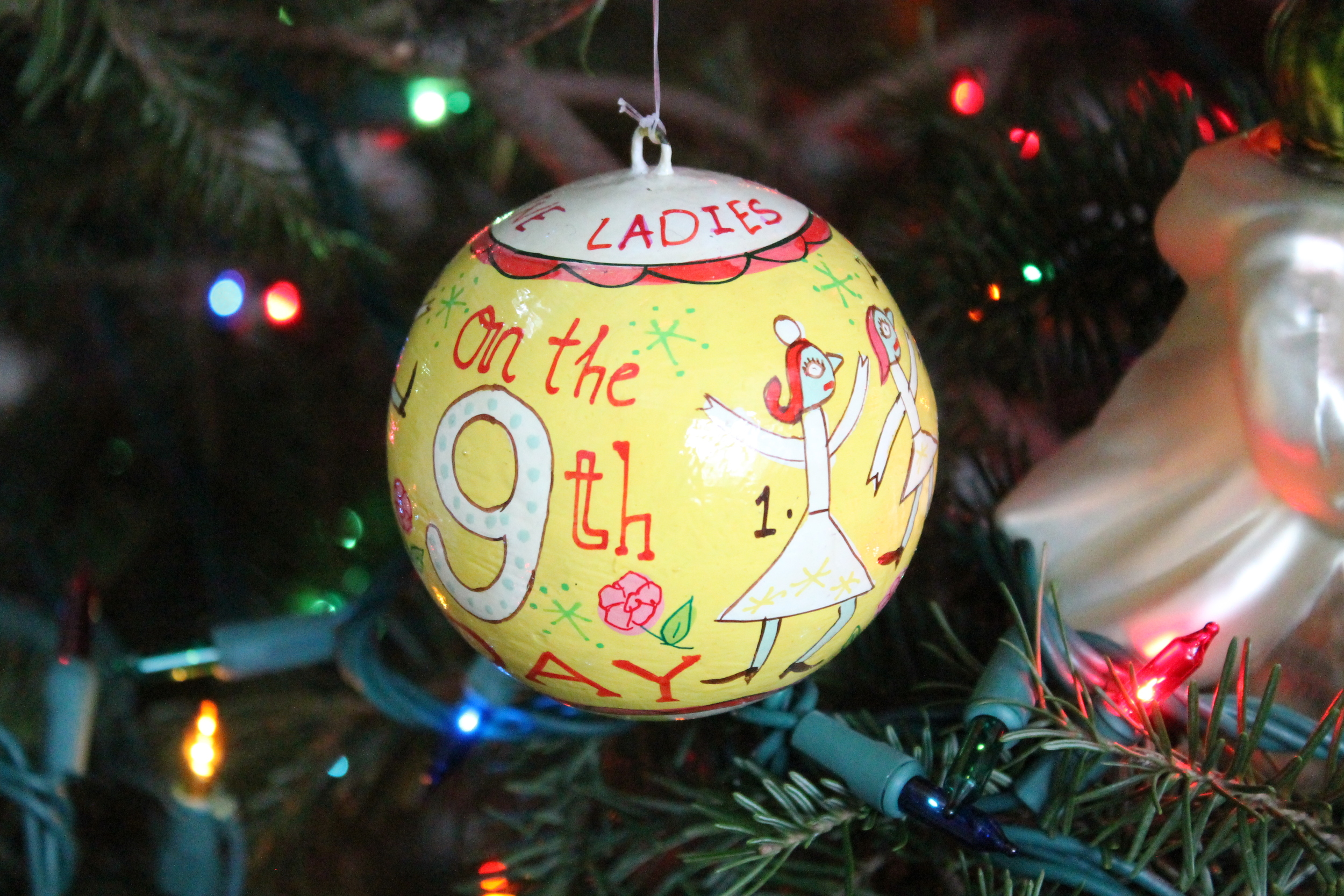 12 Days of Christmas Ornament from the Land of Nod