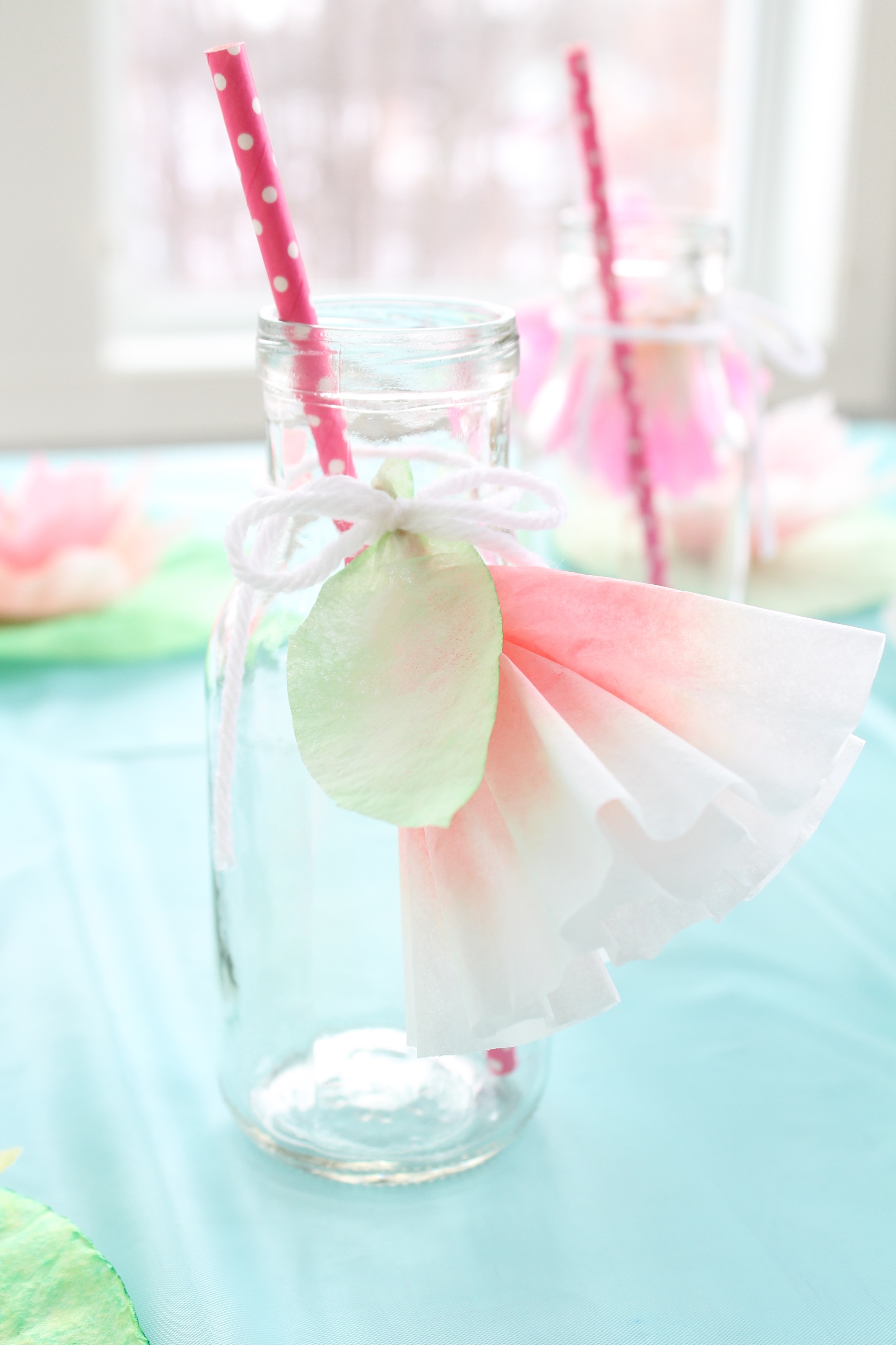 A garden tea party that any little girl would love. Filled with easy to make coffee filter flowers and kid friendly finger foods.